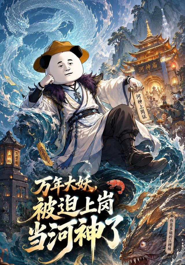 万年大妖，被迫上岗当河神了 cover