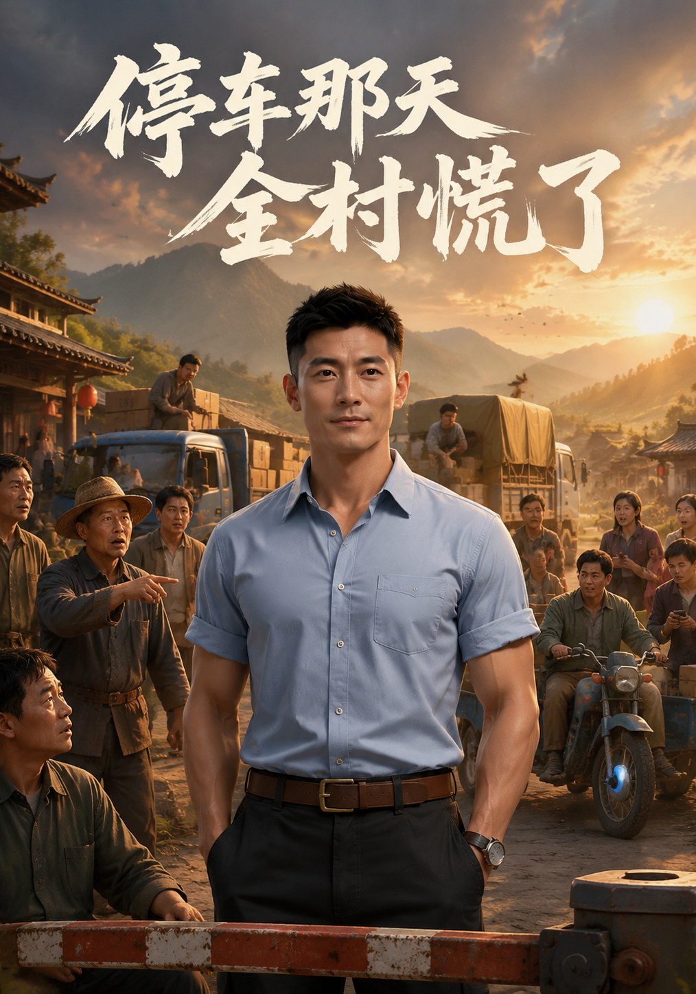 停车那天全村慌了