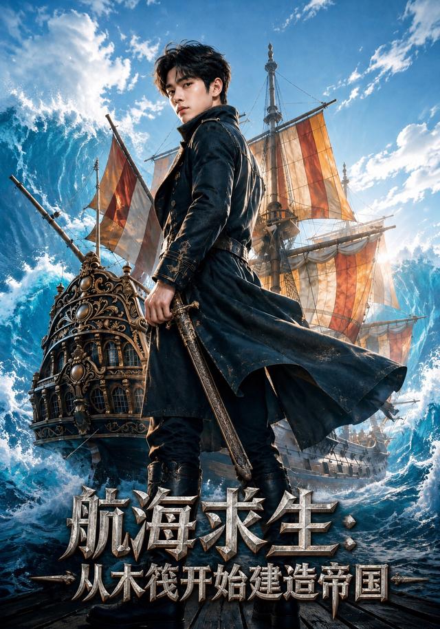 航海求生：从木筏开始建造帝国 cover