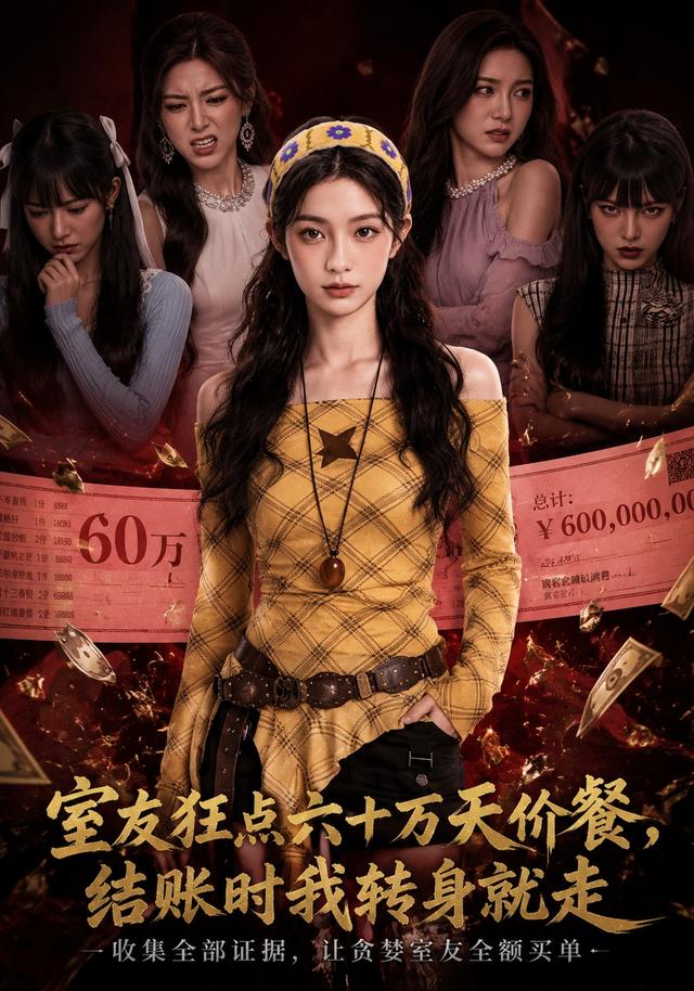 室友狂点六十万天价餐，结账时我转身就走 cover