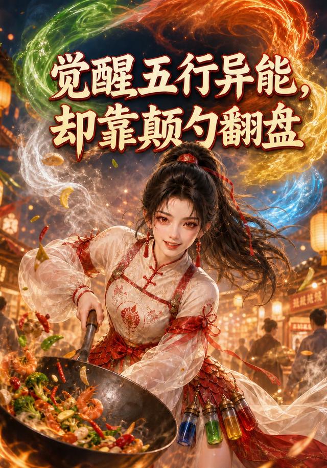 觉醒五行异能，却靠颠勺翻盘 cover