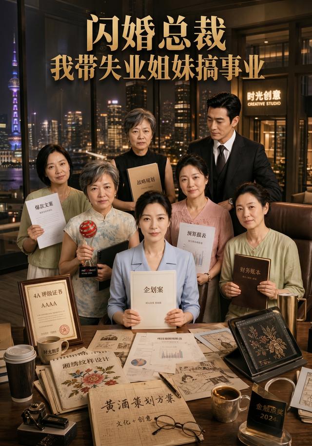 闪婚总裁，我带失业姐妹搞事业 cover