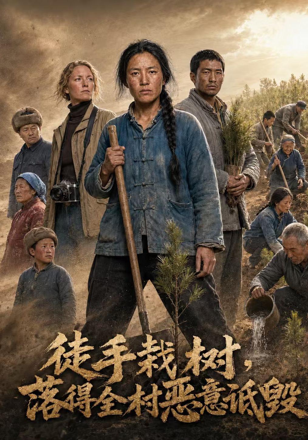 徒手栽树，落得全村恶意诋毁