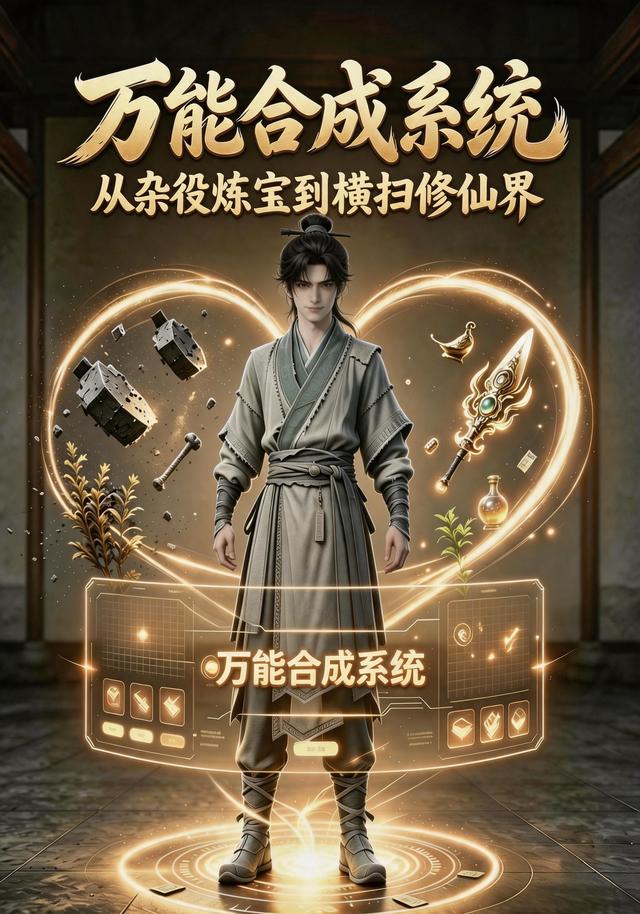 万能合成系统：从杂役炼宝到横扫修仙界 cover