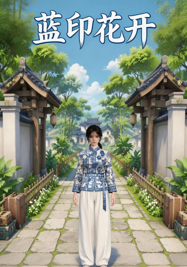 蓝印花开