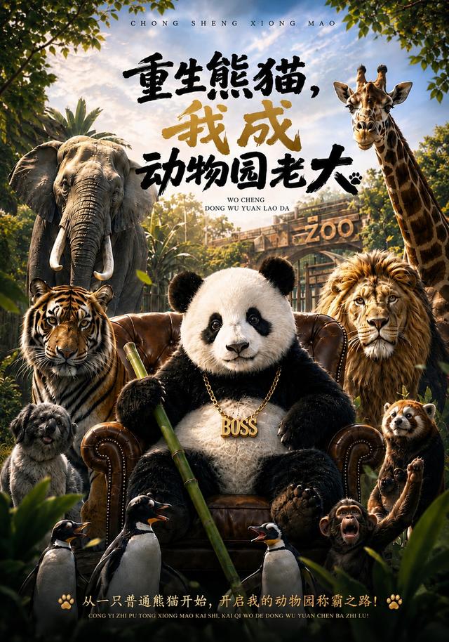 重生熊猫，我成动物园老大 cover