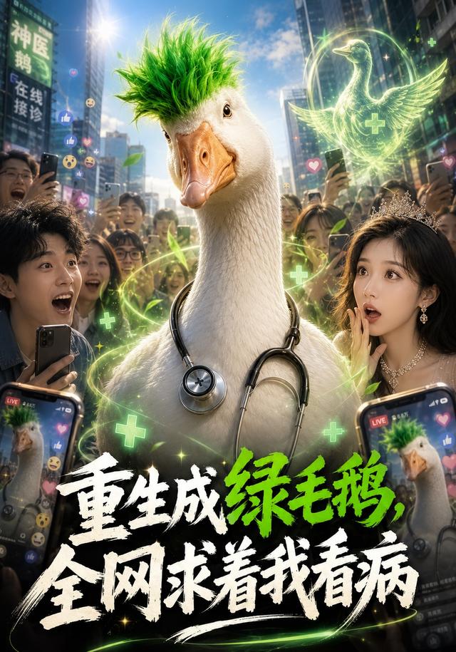 重生成绿毛鹅，全网求着我看病