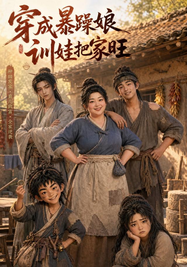 穿成暴躁娘，训娃把家旺