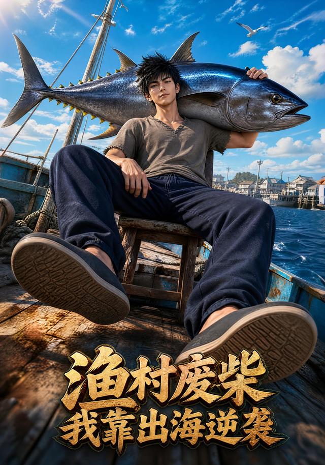 渔村废柴我靠出海逆袭封面