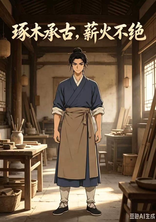 琢木承古，薪火不绝 cover