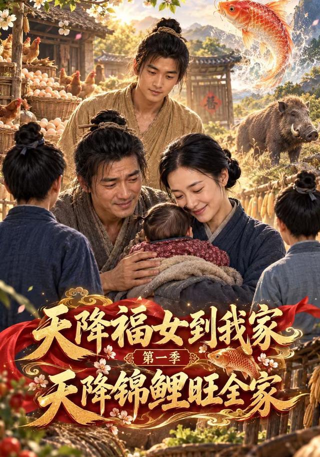 天降福女到我家第一季天降锦鲤旺全家