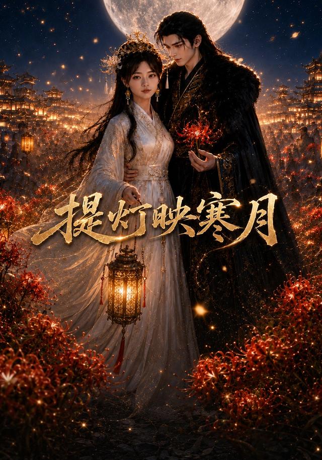 提灯映寒月