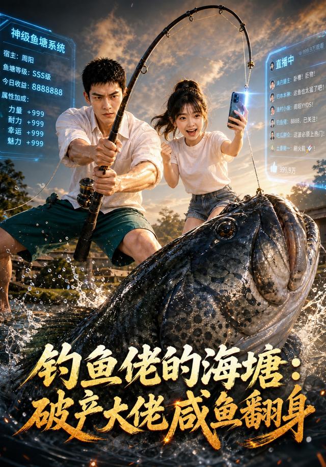 钓鱼佬的海塘：破产大佬咸鱼翻身