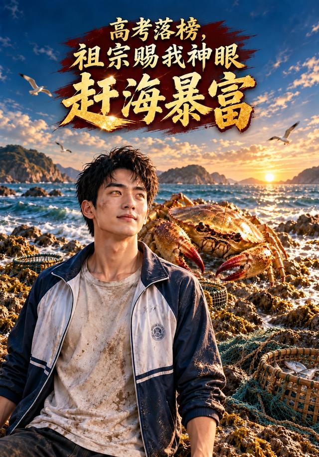 高考落榜，祖宗赐我神眼赶海暴富 cover