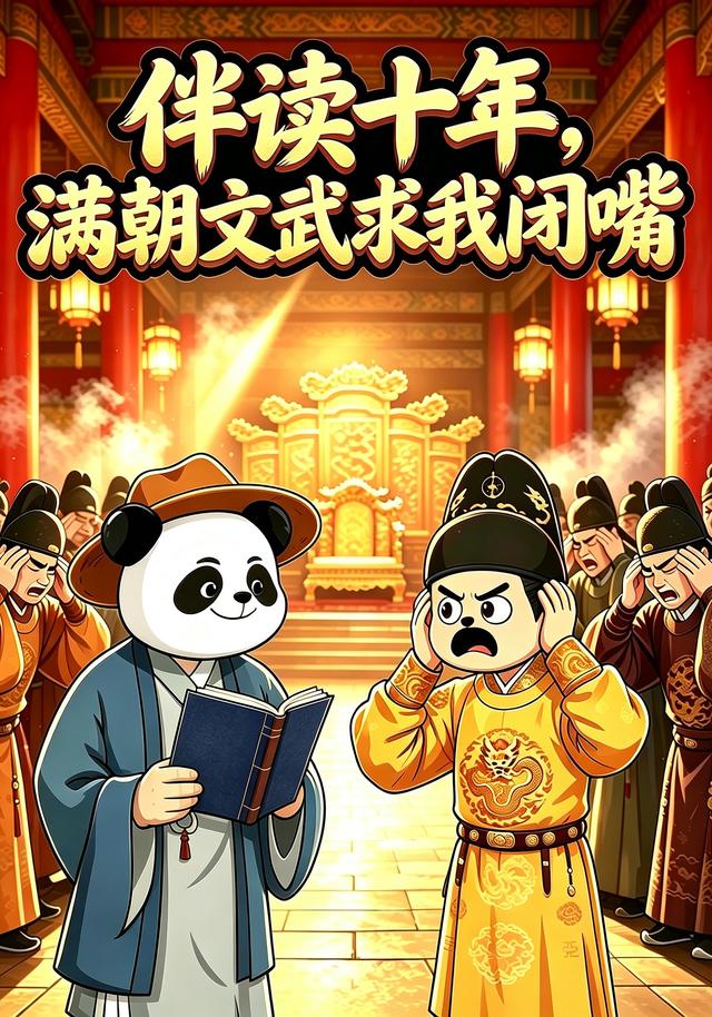 伴读十年，满朝文武求我闭嘴 cover
