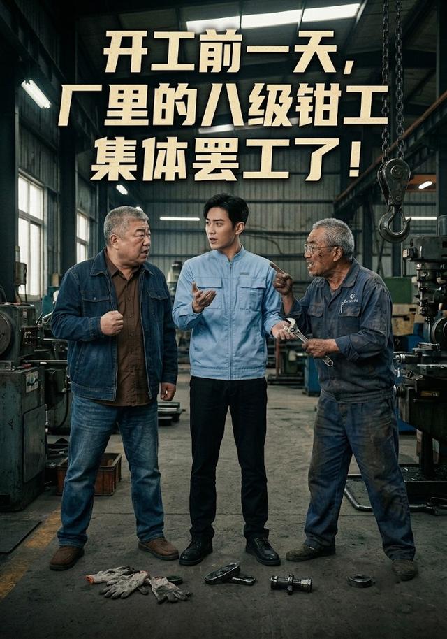 开工前一天，厂里的八级钳工集体罢工了！ cover