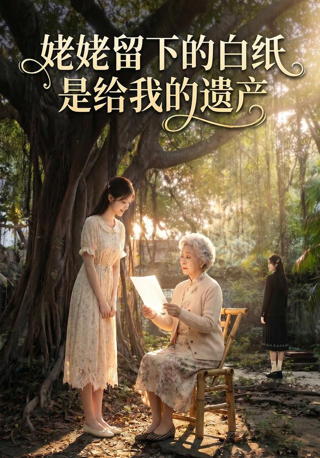 姥姥留下的白纸是给我的遗产封面