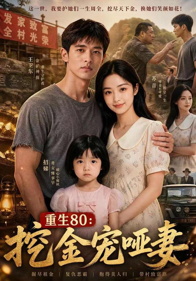 重生80：挖金宠哑妻 cover