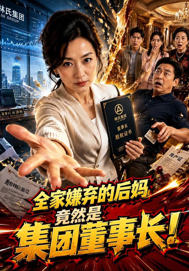 全家嫌弃的后妈，竟然是集团董事长！ cover