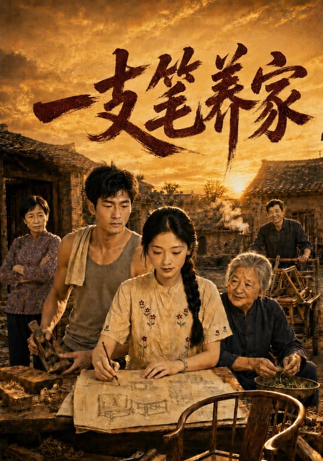 一支笔养家