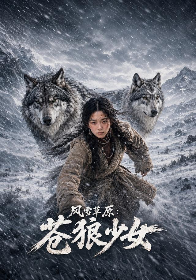 风雪草原：苍狼少女