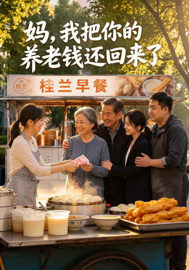 妈，我把你的养老钱还回来了