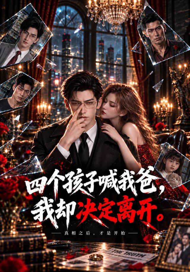 四个孩子喊我爸，我却决定离开