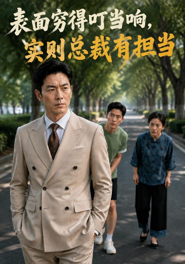 表面穷得叮当响，实则总裁有担当 cover