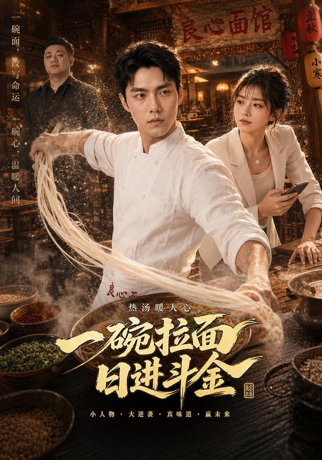 热汤暖人心，一碗拉面日进斗金 cover