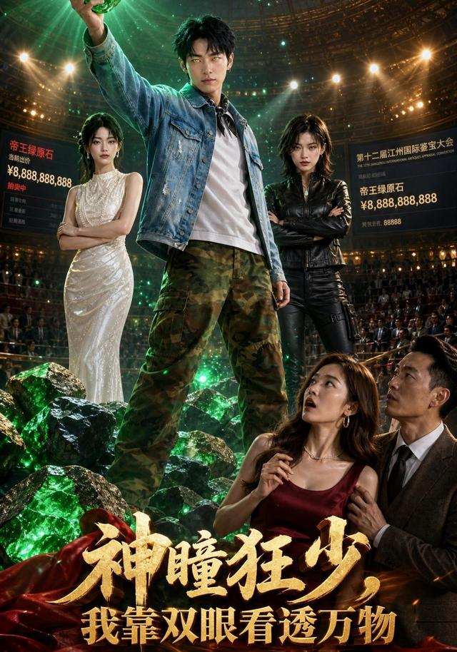 神瞳狂少，我靠双眼看透万物 cover