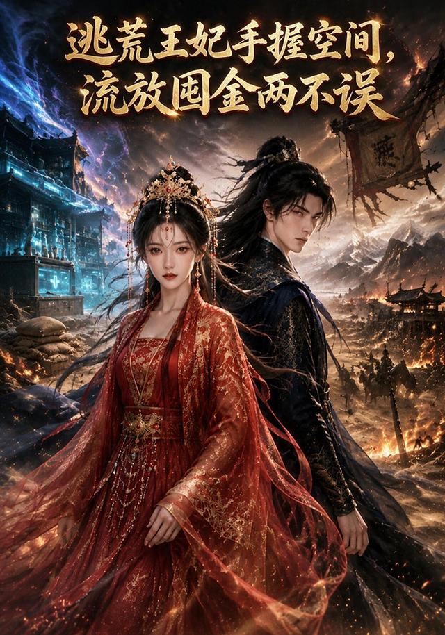 逃荒王妃手握空间，流放囤金两不误