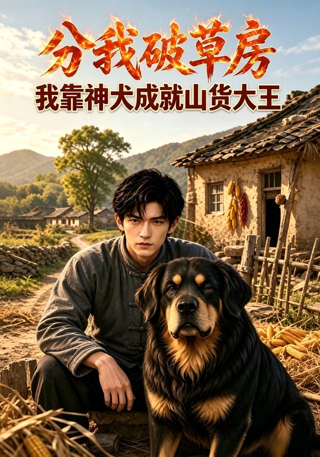 分我破草房，我靠神犬成就山货大王 cover