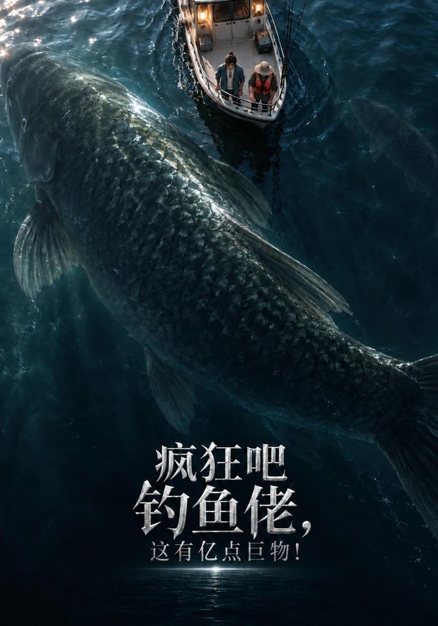 疯狂吧钓鱼佬，这有亿点巨物！