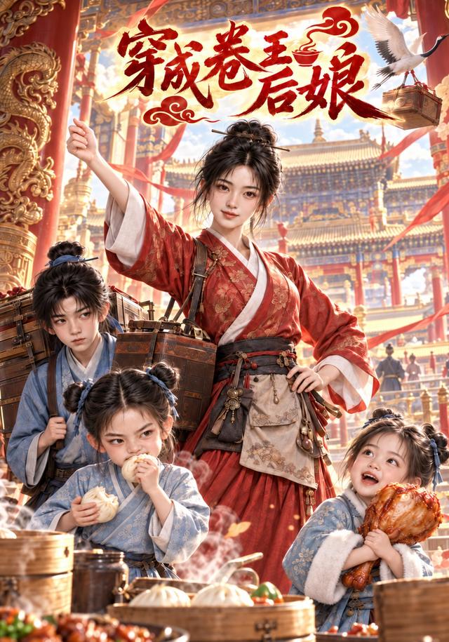 穿成卷王后娘 cover
