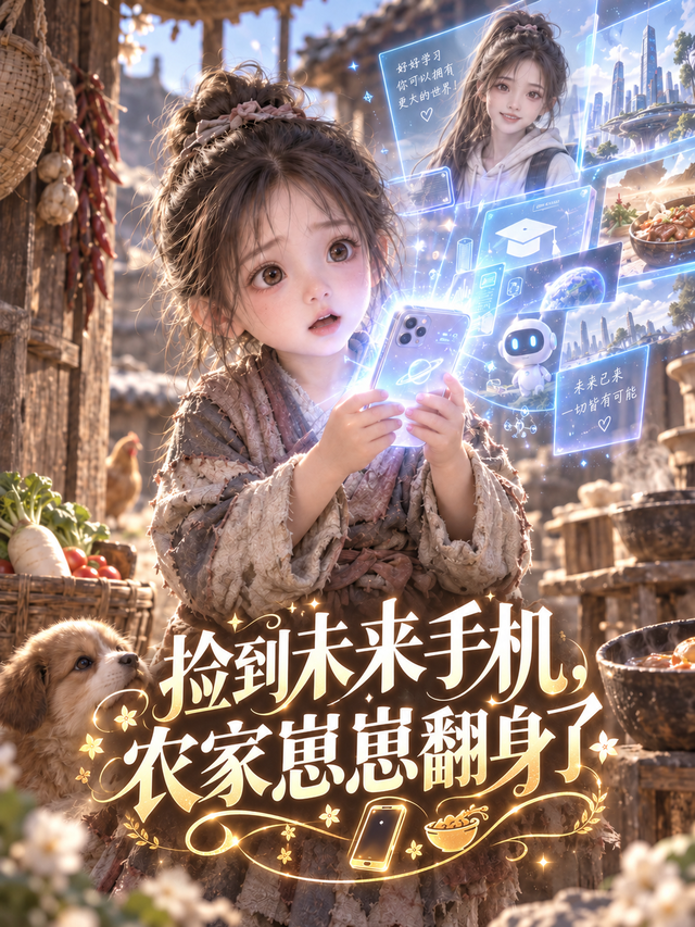 捡到未来手机，农家崽崽翻身了 cover