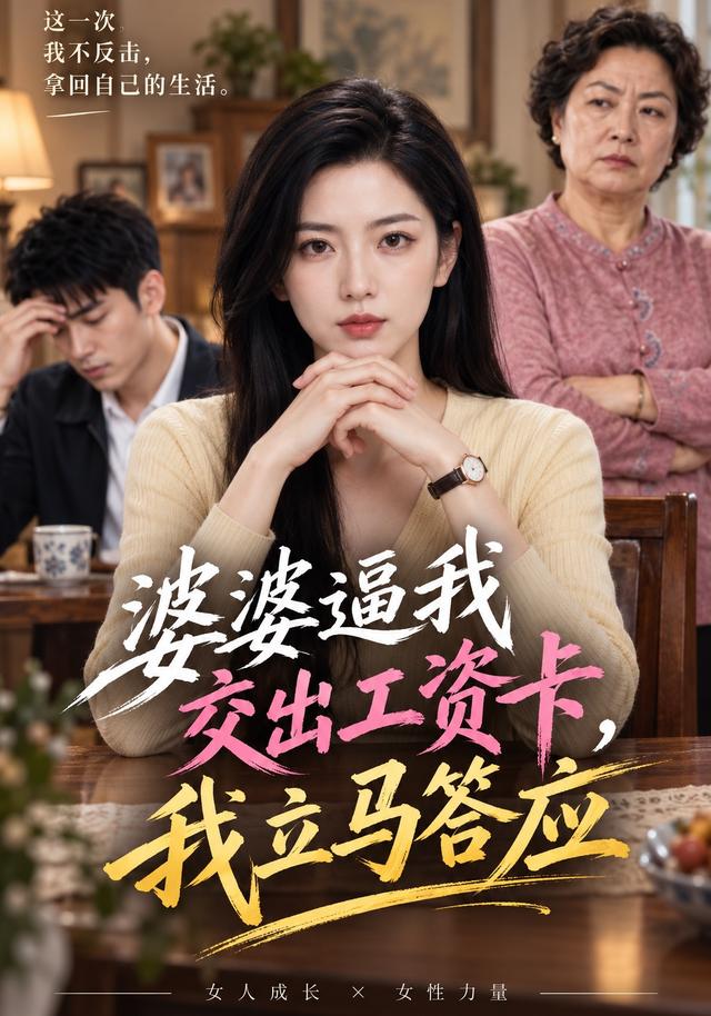 婆婆逼我交出工资卡，我立马答应了