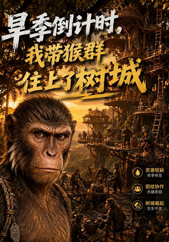 旱季倒计时，我带猴群住上了树城
