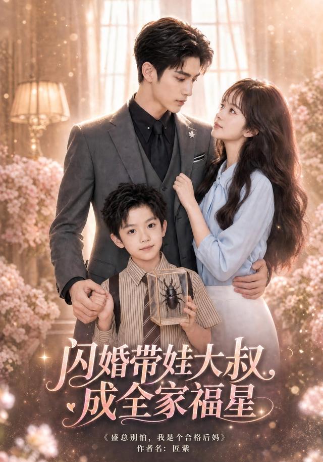 闪婚带娃大叔，成全家福星 cover