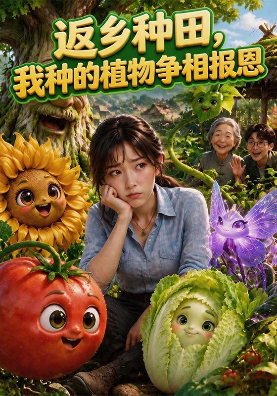 返乡种田，我种的植物争相报恩