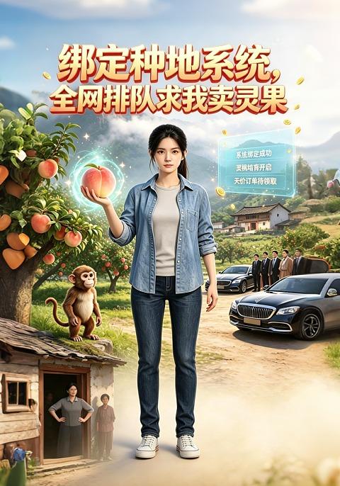 绑定种地系统 ，全网排队求我卖灵果