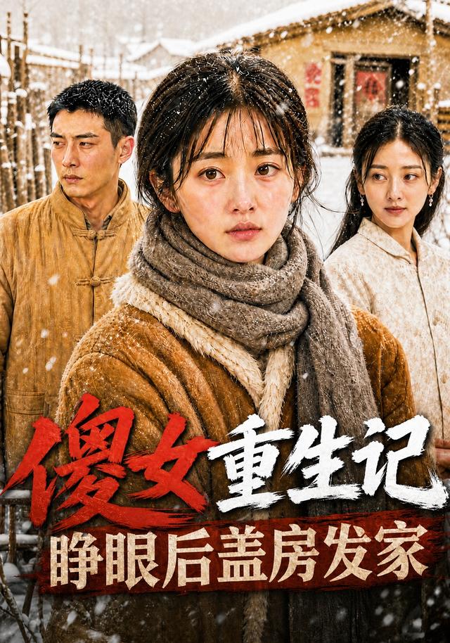 傻女重生记，睁眼后盖房发家