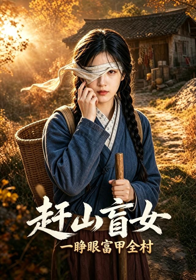 赶山盲女，一睁眼富甲全村