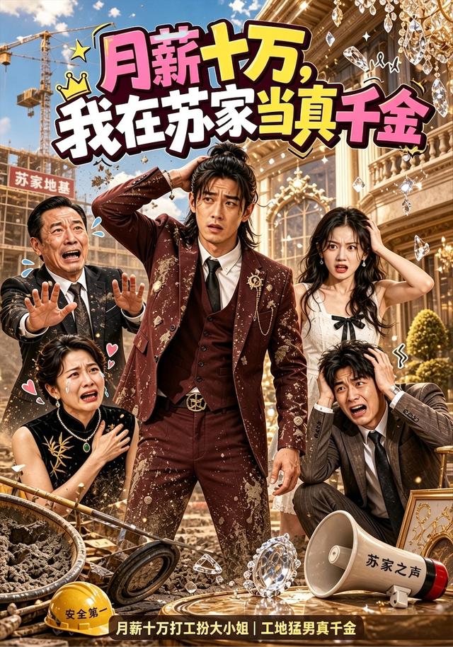 月薪十万，我在苏家当真千金 cover