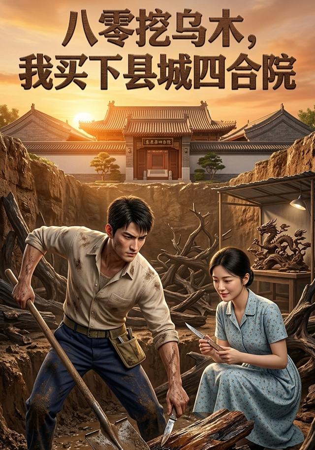 八零挖乌木，我买下县城四合院 cover