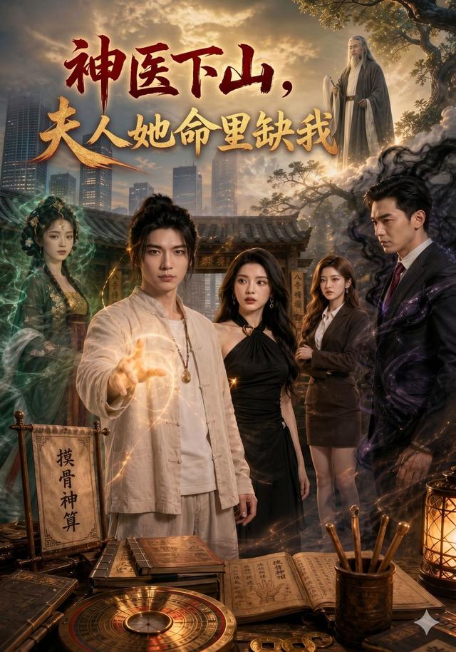 神医下山，夫人她命里缺我封面
