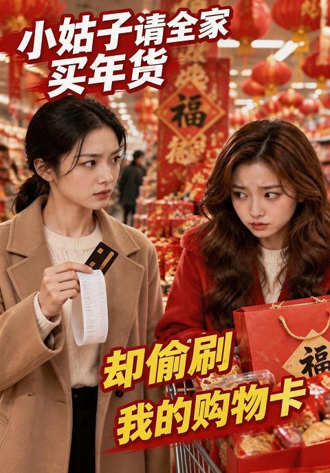 小姑子请全家买年货，却偷刷我的购物卡