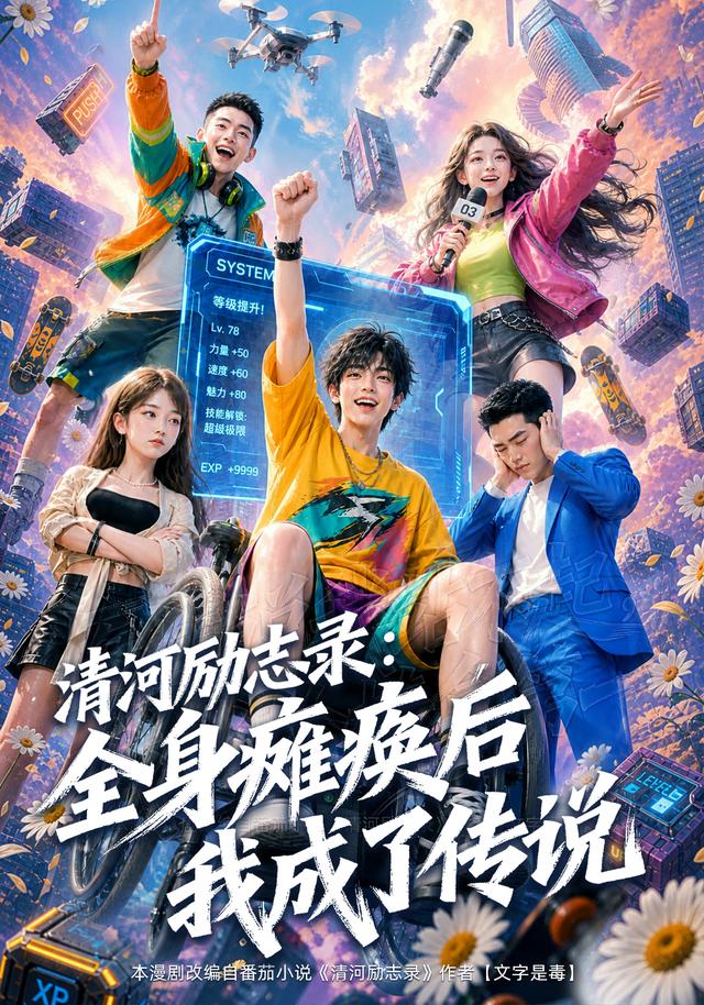 清河励志录：全身瘫痪后我成了传说 cover
