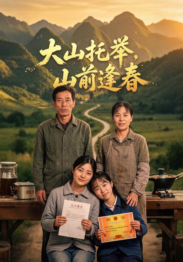 大山托举， 山前逢春封面