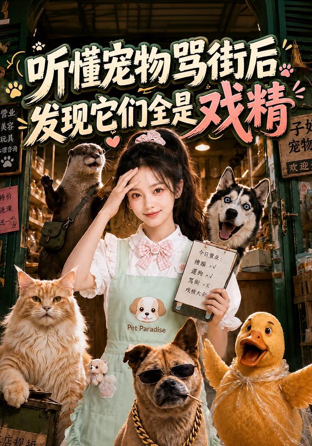 听懂宠物骂街后发现它们全是戏精
