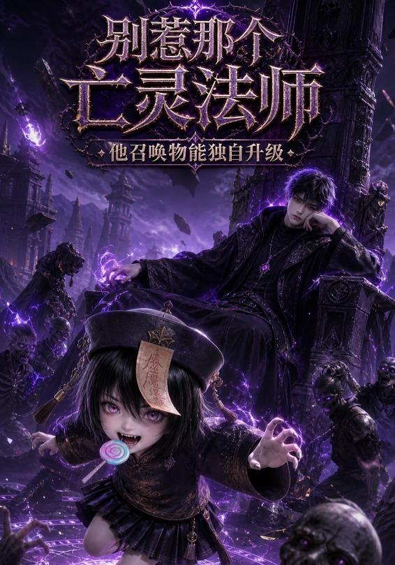 别惹那个亡灵法师，他召唤物能独自升级 cover